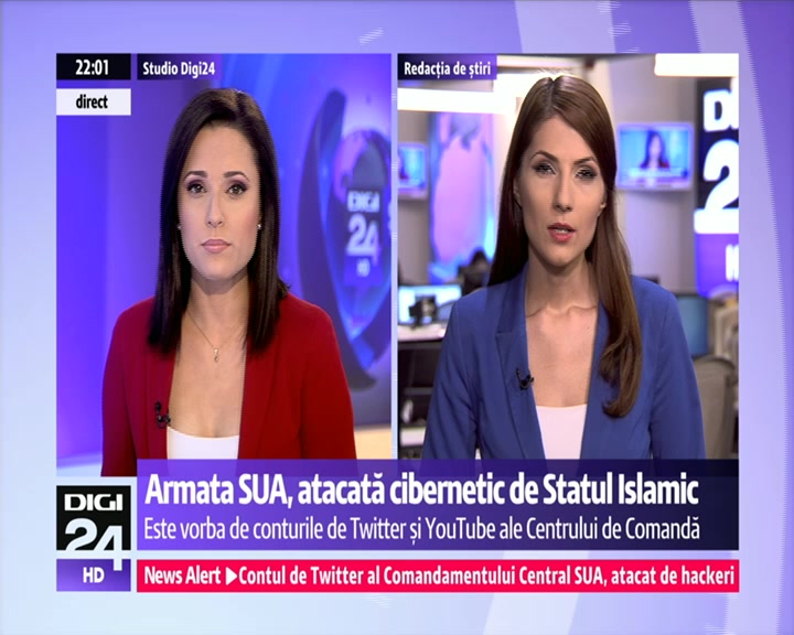 Conturile de Twitter si YouTube ale Comandamentului central al SUA, atacate de hackeri